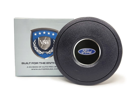 VSW S9 | Ford Blue Oval Raised Emblem | Standard Horn Button | STE1074