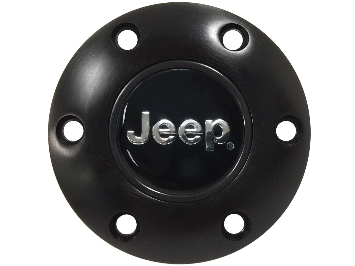 VSW S6 | Jeep Emblem | Black Horn Button | STE2002BLK