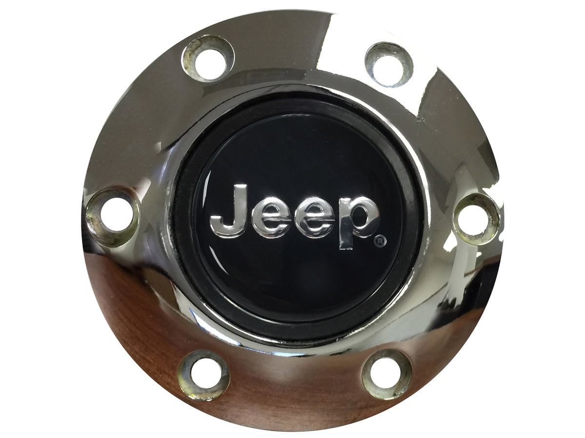 VSW S6 | Jeep Emblem | Chrome Horn Button | STE2002CHR