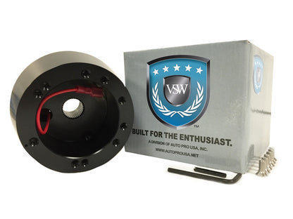VSW STH1012BLK hub adapter, black anodized aluminum