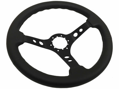 Scion XA XB XD Tc Steering Wheel Kit | Black Leather | ST3094BLK